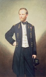 General William Sherman (1820-91) 1866 af George Peter Alexander Healy