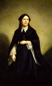 Mrs. William Tecumseh Sherman, 1868. af George Peter Alexander Healy