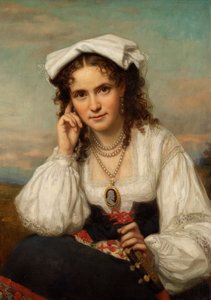 Vinnie Ream, ca. 1870. af George Peter Alexander Healy