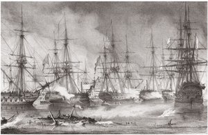 Søslaget ved Navarino den 20. oktober 1827, 1828