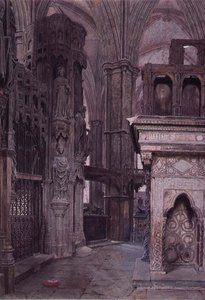 Edward Bekendernes kapel, Westminster Abbey af George Price Boyce