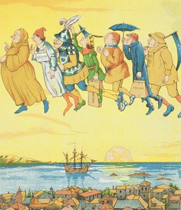 Ugens dage, illustration fra Rumpelstiltskin