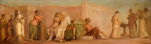 En kopi af Aldobrandini-ægteskabet, 1838. af George Richmond