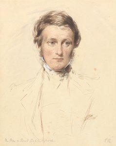 Hon. og pastor Baptist Wriothesley Noel (1798-1873) af George Richmond