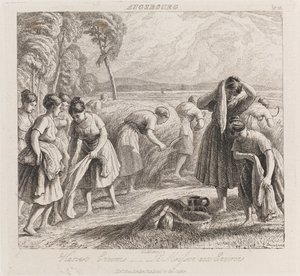 Harvest, Augsbourg, ca. 1821 (radering)