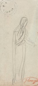 En stående kvindefigur af George Romney
