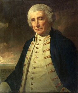 Admiral John Forbes (1714-1796) af George Romney