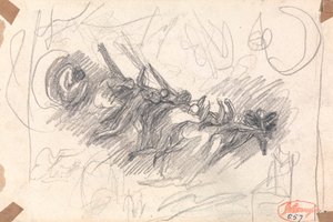 At angribe dæmoner for at friste Kristus af George Romney