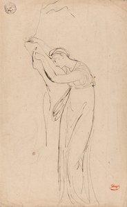Klassisk nymfe af George Romney