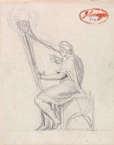 David spiller harpe af George Romney