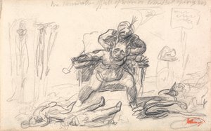 Dæmonhersker og undersåtter: "Krigens elendige virkninger på John Bull ..." af George Romney