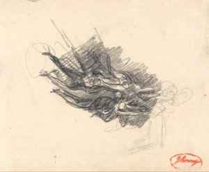 Djævle for Kristi fristelse af George Romney