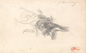 Djævle for Kristi fristelse af George Romney