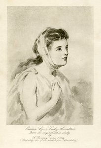 Emma Lady Hamilton af George Romney