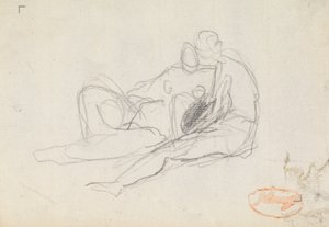 Figur Undersøgelse af sammensætning 17 af George Romney