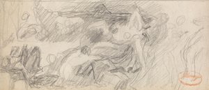 Studie i figurkomposition 26 af George Romney