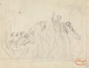 Figursammensætningsundersøgelse 33 af George Romney