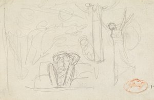 Studie i figurkomposition 38 af George Romney
