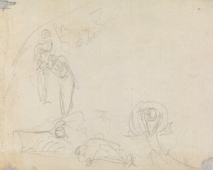 Figurstudie 16 af George Romney