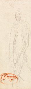 Figurundersøgelse 4 af George Romney