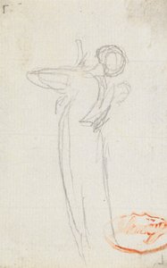 Figurstudie elleve af George Romney