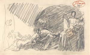 Howard på besøg i et fængsel af George Romney