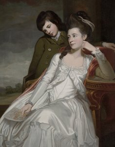 Jane, hertuginde af Gordon og hendes søn, George af George Romney
