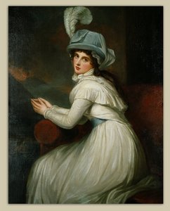 Lady Hamilton af George Romney