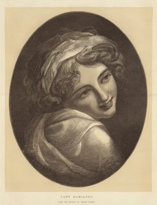 Lady Hamilton af George Romney