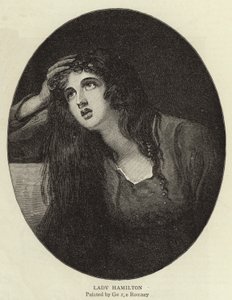 Lady Hamilton af George Romney