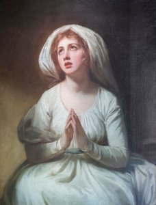 Lady Hamilton ved bøn af George Romney