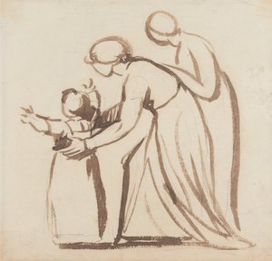 At lære at gå af George Romney