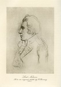 Lord Horatio Nelson af George Romney