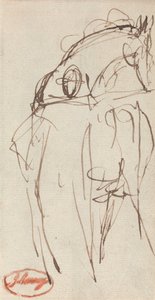 Mand og hest af George Romney