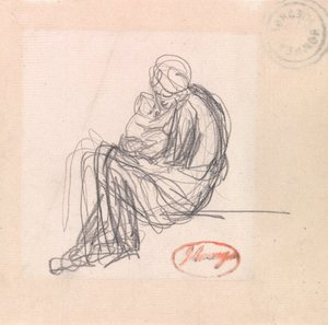 Mor og barn af George Romney