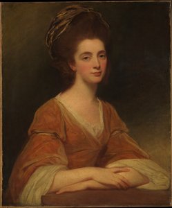 Fru Charles Frederick (Martha Rigden, død 1794) af George Romney