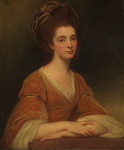 Fru Charles Frederick Martha Rigden, død 1794. af George Romney