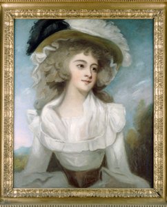 Mrs Tickell (olie på lærred) af George Romney