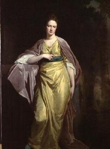 Portræt af fru Ellen Morewood af George Romney