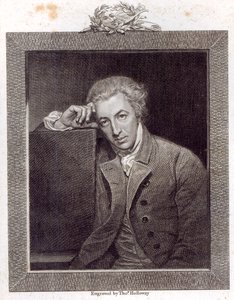 Portræt af William Hayley af George Romney