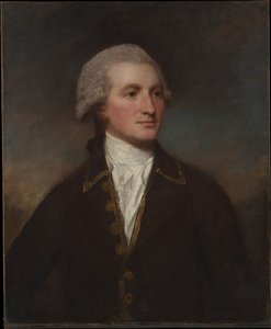 Portræt af en mand af George Romney