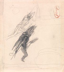 Muligvis én liggende figur og én dansende figur af George Romney