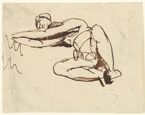 Liggende figur af George Romney