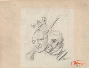 Richard Cumberland – Frontispice af George Romney