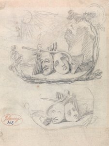 Richard Cumberland – Frontispice af George Romney