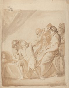 Samson overmandet af George Romney