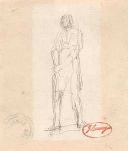 Stående figur af George Romney