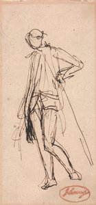 Stående figur af George Romney