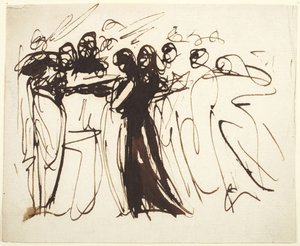 Stående figurer samlet på ét sted af George Romney