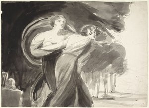 Studie i munterhed og melankoli af George Romney